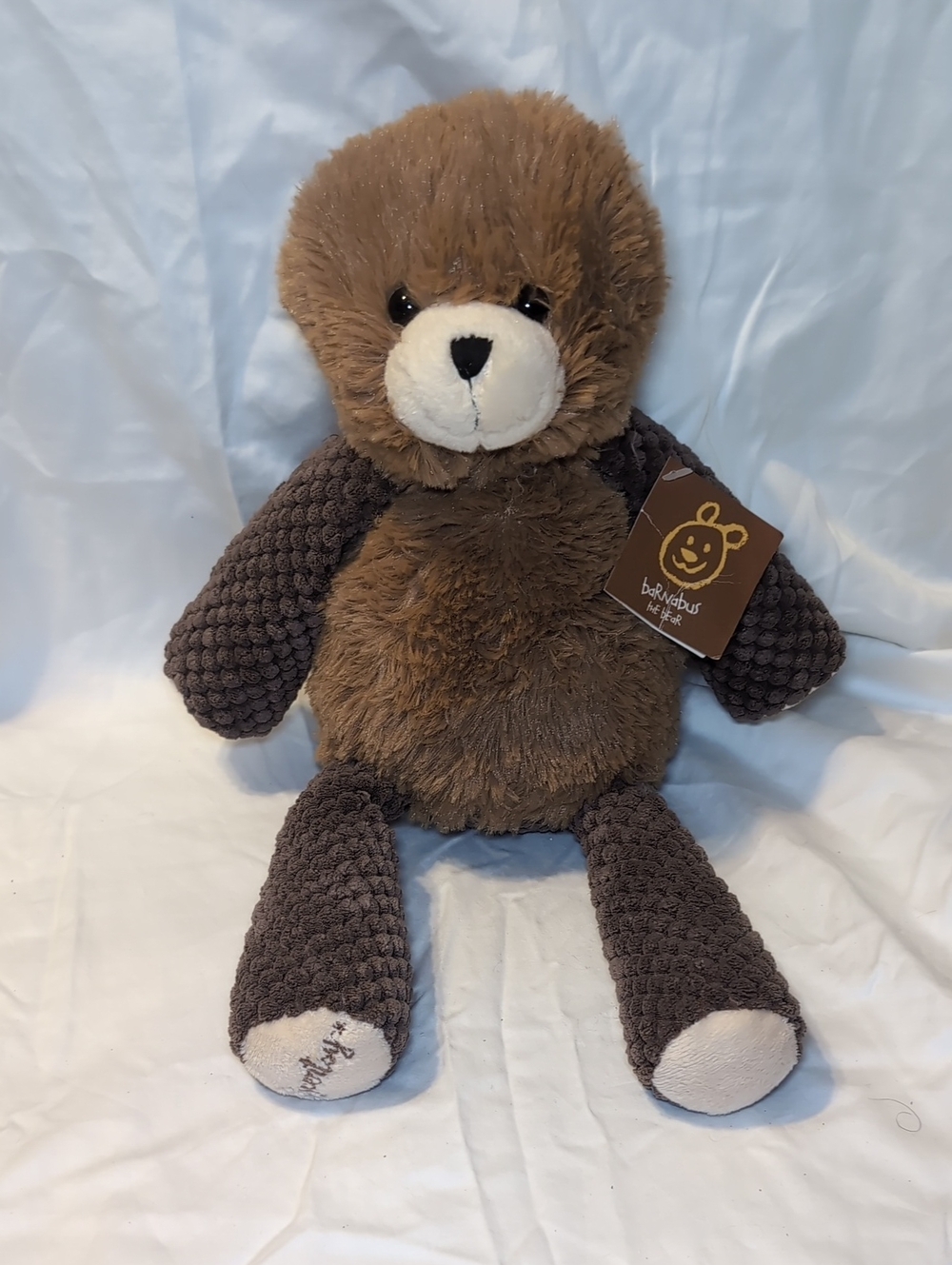 NEW Scentsy Buddy Barnabus the Bear Stuffed Animal Plush W/ Scent Pak 15"